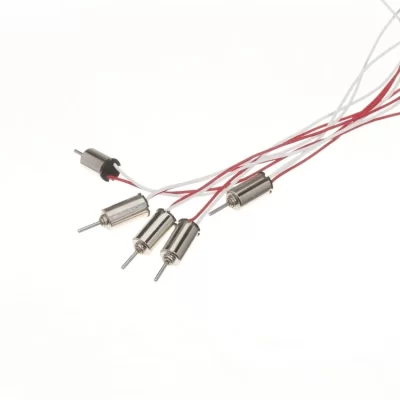 10 peças micro mini 0408 motor coreless 4mm * 8mm motores minúsculos motor dc 3.7v 20000rpm brinquedo carro barco robô modelo de experimento 408