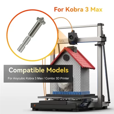 L22A-Para anycubic kobra 3 max bocal de aço endurecido para anycubic kobra 3 max bocal acessórios de impressora 3d