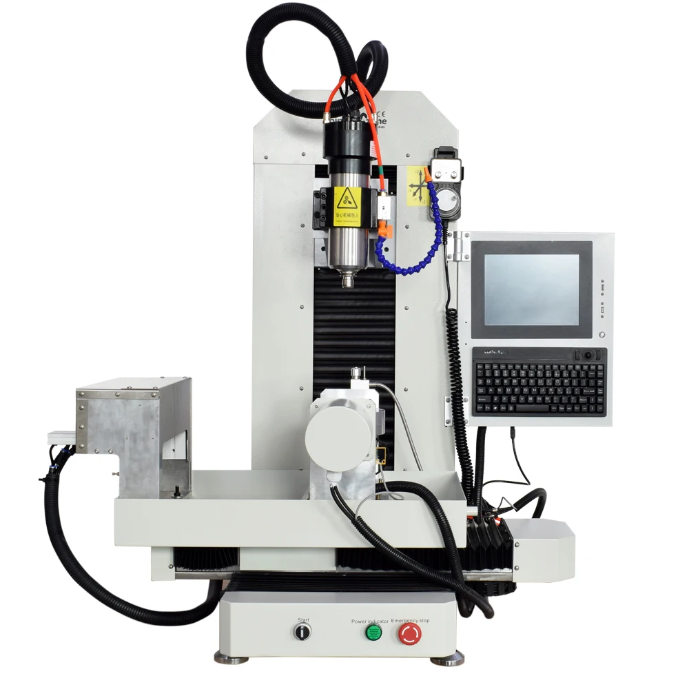 NEW Steel 5axis CNC 3040 machine RTCP&DSP 2 in 1 milling engraving machine Automatic tool change X/Y/Z/A/C axis servo motors - Image 2