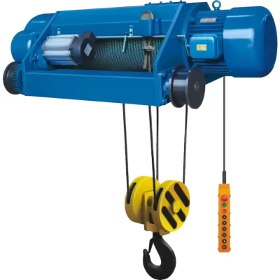 Talha elétrica de cabo de aço com Trolley Preço de talha de corda de fio tipo cd, guindaste de viga única e dupla, acessórios de guindaste, plataforma de elevação