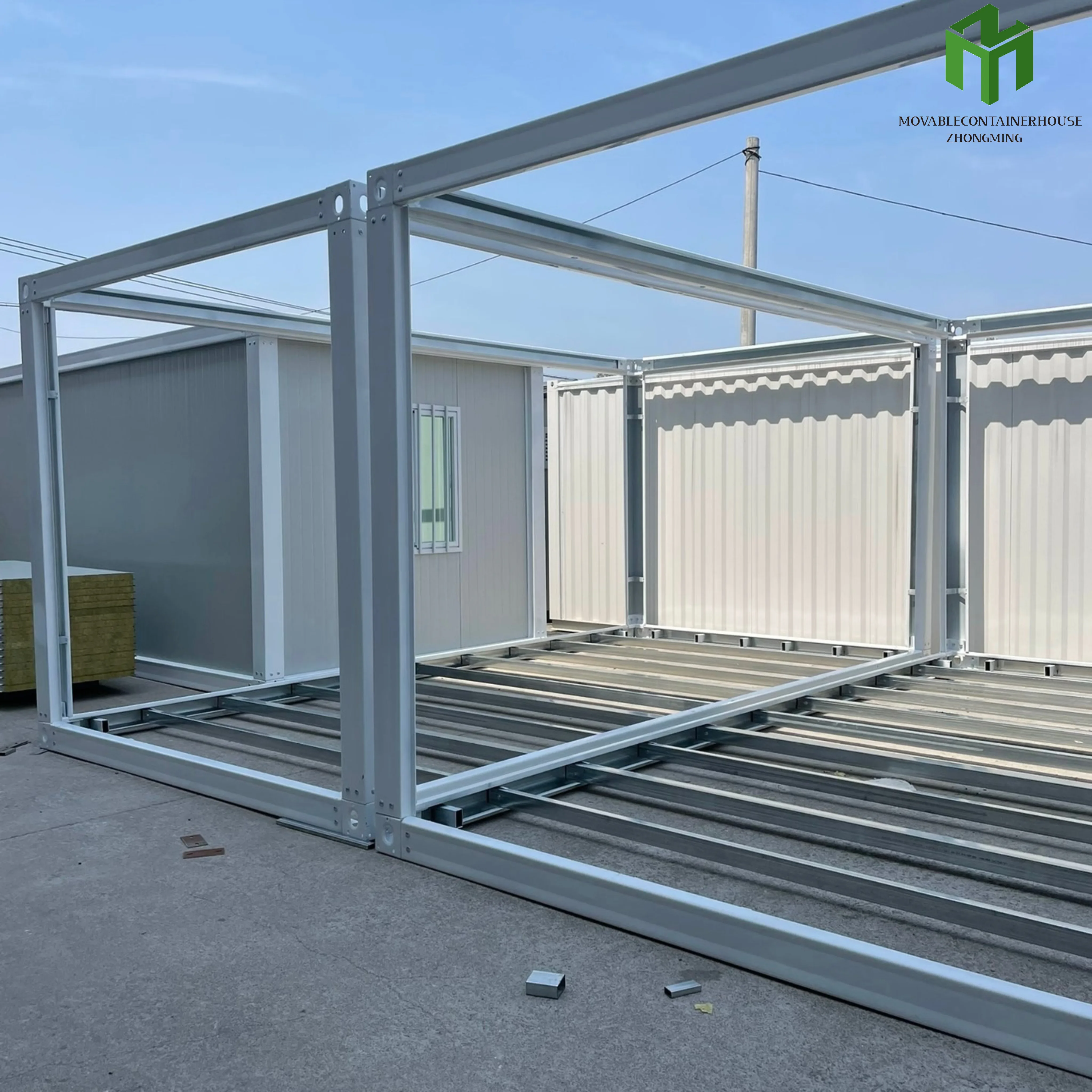 Galvanized Easy Removable 6m Length Stainless Container Steel Framing 20ft Container Frame - Image 3
