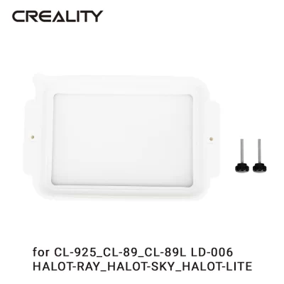 Creality original kit de resina iva bandeja plástico branco kit 3d peças da impressora para HALOT-RAY_CL-89 HALOT-SKY_CL-89L HALOT-LITE_LD-006