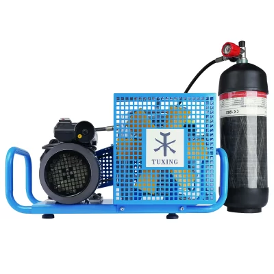 TUXING 100L/min 300Bar High Pressure Diving Compressor 4500Psi PCP Air Compressor Scuba Tank Snorkeling Rifle Fighting TXESB041