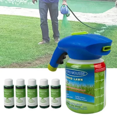 Jardim hidro hidro mousse líquido gramado pulverizador de semente de grama com aumento de crescimento de alta qualidade para sistema de nebulização de ferramentas
