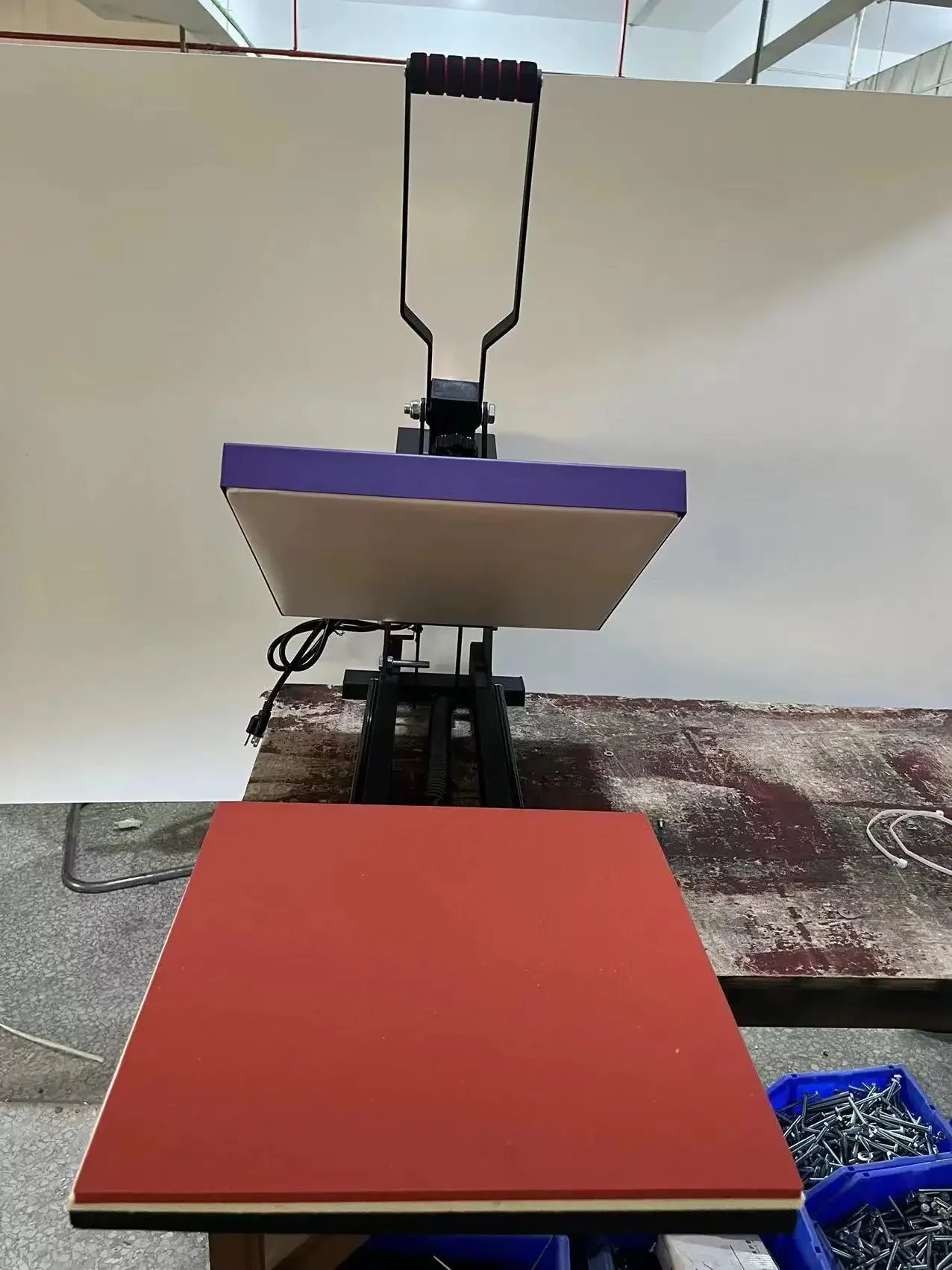 l # For Easysub 15*15 38*38cm custom pattern High Pressure T-Shirt Printing sublimation Machine Heat Press Machine - Image 4