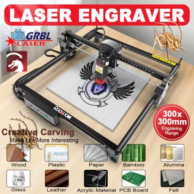 7w gravador a laser cortador 2.5w mini gravador a laser para uso doméstico diy madeira plástico pet couro metal mini portátil diy máquina cnc