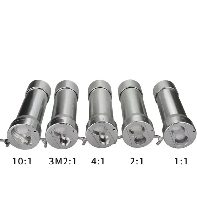 Loja de fábrica, pistola dispensadora de cola epóxi de ligação adesiva AB em 1:1 / 2:1 / 4:1 / 10:1, pistola de cola pneumática de alumínio, 1 unidade