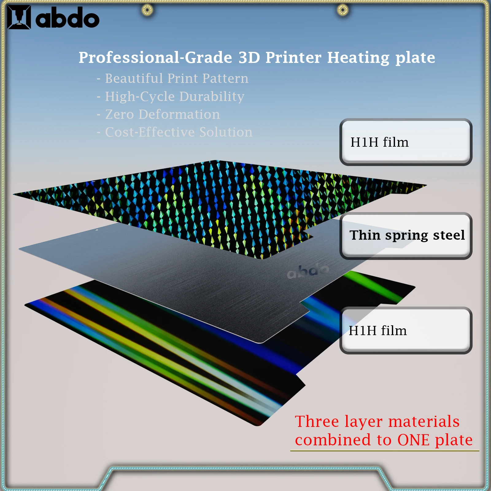 MK3S + Placa de Construção para Prusa i3 MK3S + Folha PEI PET PEO PEY Primavera Aço Dupla Face Impressão Folha de Placa Magnética para Prusa MK4 - Image 3