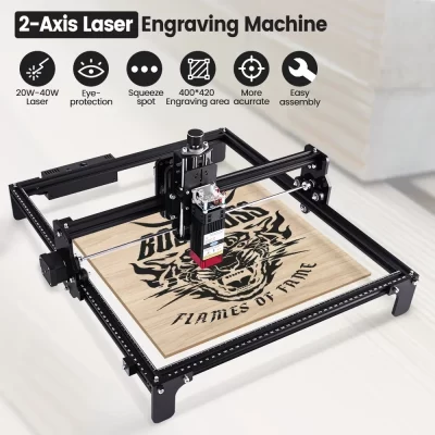 Poderosa Máquina De Gravura A Laser, Gravador A Laser, Máquina De Corte, DIY Metal, GRBL, CNC Router Cortador, Impressora De Marca De Madeira, Bluetooth