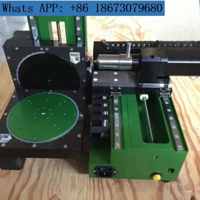 Fresadora CNC pequena de 5 eixos Pocket NC V2-50 com as mesmas 5 eixos Adequado para usinagem de impulsores pequenos.