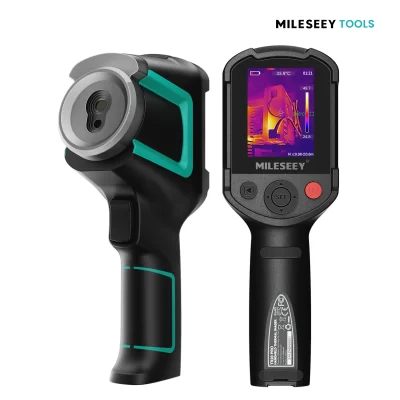 Câmera de imagem térmica MILESEEY TR20 320x240, câmera termográfica TR20 PRO -20 ℃ ~550 ℃ com LCD de 2,8" 640*480, ponto quente/frio