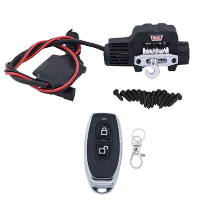 Mini guincho e controle remoto para rc carro trx4m 1/18 rastreador, atualizar peças e acessórios