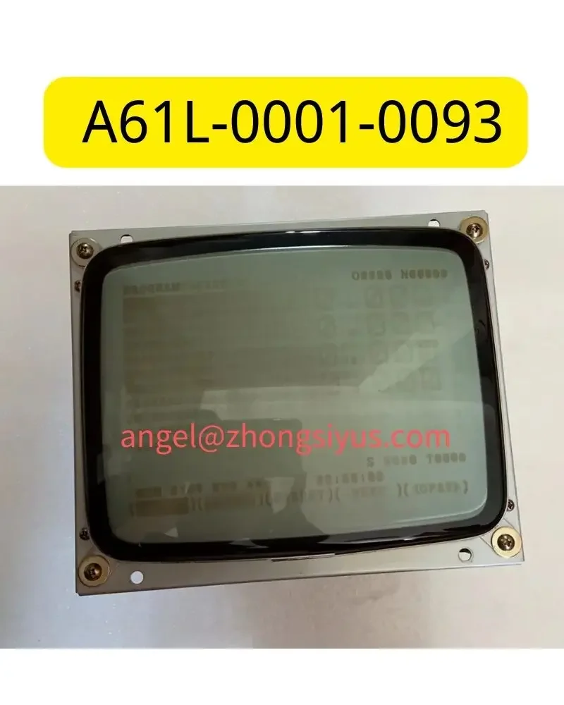 Usado A61L-0001-0093 # Uma unidade de tela de exibição FANUC CRT A61L 0001 0093 A