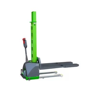 Empilhador de paletes semiaelétrico hidráulico 0,5 toneladas 0,7 toneladas 1 tonelada empilhador de empilhadeira portátil com carregamento automático preço barato