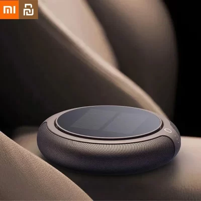 Xiaomi-Purificador De Ar De Carro De Carregamento Solar, Ionizador De Carro, Filtro HEPA, Desodorante Ion, Máquina De Aroma, Ar Fresco, USB Recarregável, Casa, Novo
