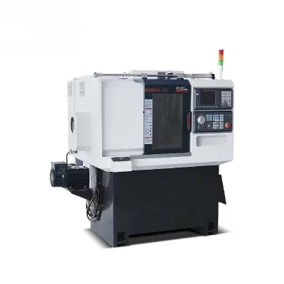 Torno CNC de alta precisão Torno de cama inclinada horizontal Máquina de torneamento CNC Tipo gang Máquina de torno CNC com ferramenta ao vivo