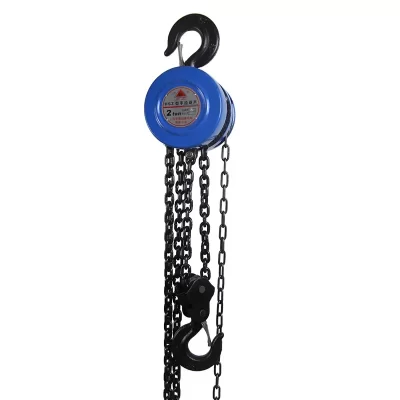 Manual Chain Crane, Lifting Height 6M Load 15T, G80 Manganese Steel Chain Lifting Ring, Suitable for Industrial and Construction