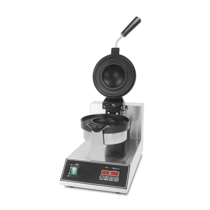 Ufo hambúrguer waffle makers torta imprensa brioche hambúrguer comercial digital 110v 220v máquina de sorvete gelato panini imprensa máquina - Image 3