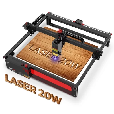 Twotrees TS2-20W gravador a laser de aço inoxidável suporte autofoco máquina cnc máquina corte gravação a laser ferramentas madeira