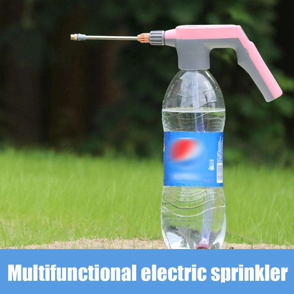 Pulverizador de bomba de ar ajustável, pulverizador de água automático, carregamento usb, pistola pulverizadora agrícola, ferramenta de irrigação - Image 3