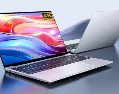 New 15.6-inch 3.4GHz Portable Lightweight 12GB+512GB Laptop Windows 11 Pro OS Business Tablet