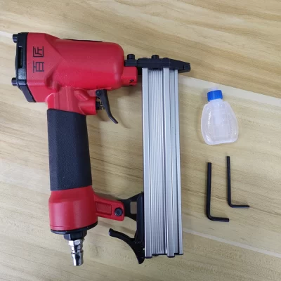 WENXING Pistola Pregador de Ar Pistola de Prego Reta Pneumática Pregando Grampeador Móveis Fio Grampeador F30