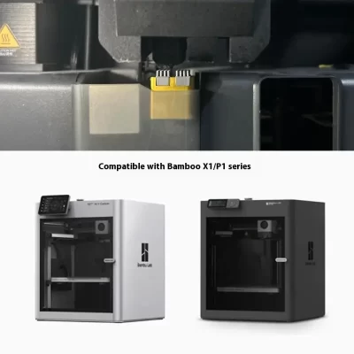 1 Set Mounted Scrubbers Print Head Cleaner Printer Head Wiping For Bambu Lab X1 P1S Series Nozzle Brush BambuLab Wiper Brush