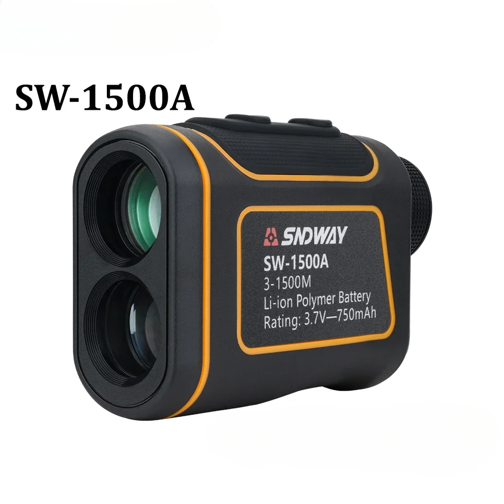 Sndway telescópio laser range finder medidor de distância digital caça monocular golfe rangefinder display lcd roleta fita métrica - Image 2