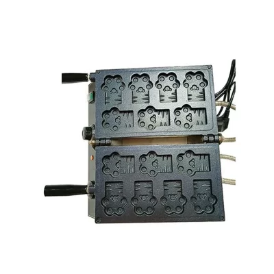 Aquecimento elétrico urso pata waffle bowl maker, fabricante comercial