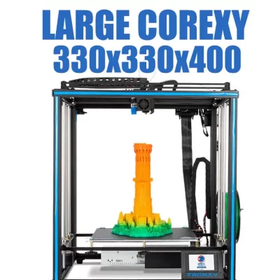 Big Sale Tronxy XY-2 PRO X5SA series 3D Printer Upgraded Ultra Silent Mainboard Auto Leveling Sensor Printing Size 255*255mm