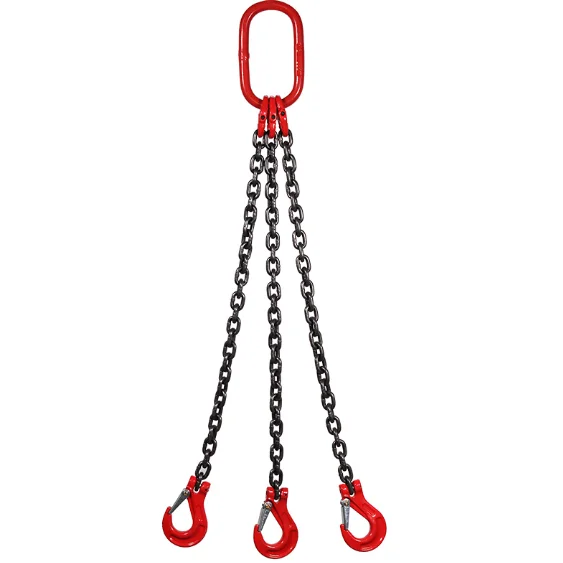 Corrente de aço manganês reforçado G80 1-200T correntes de ferro de combinação múltipla de alta resistência para levantamento de carga - Image 4