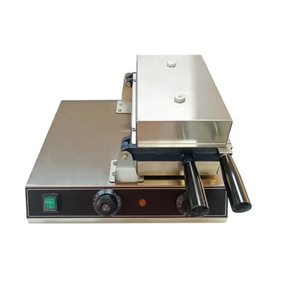 Semi-automático urso pata Waffle Bowl Maker, urso Em Forma Comercial Waffle Maker