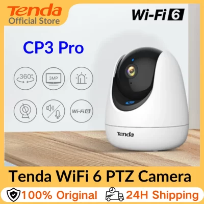 Tenda 2k câmera interna wifi6 câmeras sem fio para segurança doméstica chamando com um toque humano/animal de estimação/bebê detecção de choro visão noturna