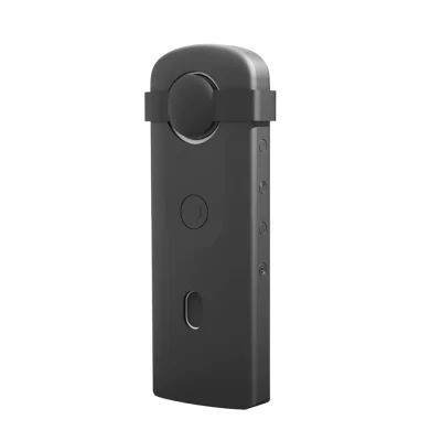 Shoppingstore capa de silicone com capa de lente para ricoh theta sc2 360 câmera panorâmica manga protetora acessórios da câmera