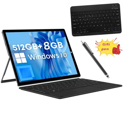 11.6 INCH 64 Bit 8GB RAM 512GB ROM WINDOWS 11 Tablet PC Pad1162 N4120 CPU Quad Core 1920 x 1080 Pixel Type-C USB 6000mAh