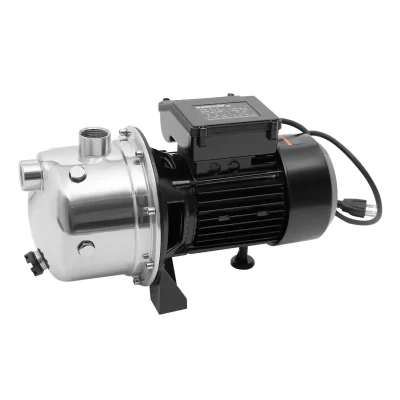Shallow Well Pump1200 GPH Stainless Steel Sprinkler Booster Jet Pumps for Garden Lawn Irrigation System and Lake Fountain
