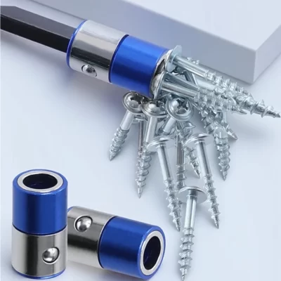 Powerful Magnetic Ring Batch Nozzle Magnetizing Ring Metal Screwdriver Head Plus Magnet Universal Magnetic Steel Sleeve Tool