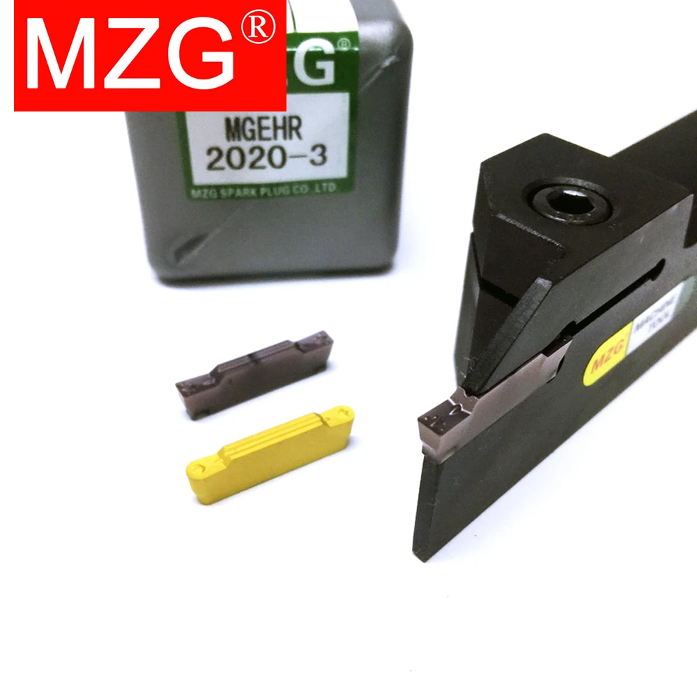 Mzg mgehr mgehr1010 mgehr1212 mgehr16 mgehr2020 2525 1.5/2/2.5/3/4/5mm suporte de ferramenta de torneamento de ranhura externa barra chata cnc - Image 5