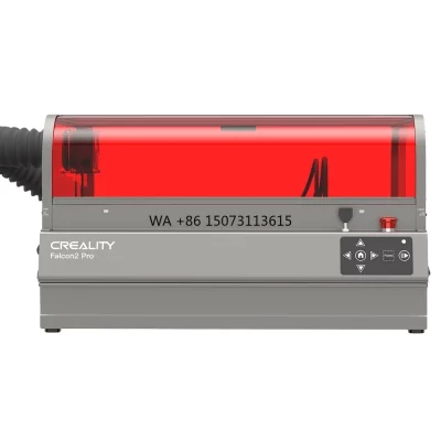 Creality Falcon 2 Pro 22W Gravador e cortador a laser fechado - Gravação segura de mesa para madeira, metal, couro