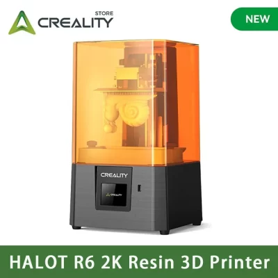 Creality HALOT R6 2K Resina Impressora 3D Impressora LCD Compacta e Fácil para Newbies 60 mm/h Velocidade de Impressão 130*82*160mm Volume de Construção
