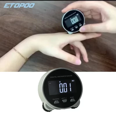 Régua eletrônica digital roda régua distância 199.99m display lcd alta precisão handheld comprimento ferramenta de medição longa espera rech