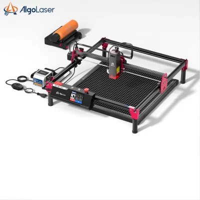 AlgoLaser DIY KIT MK2 10W para novo iniciante Mini máquina de gravação em madeira para artesanato DIY Área de gravação em couro de vidro 400X435MM