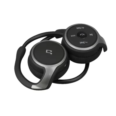 Auscultadores sem fios portáteis, suporte Bluetooth, cartão TF, rádio FM, preto, AX-698, 32G