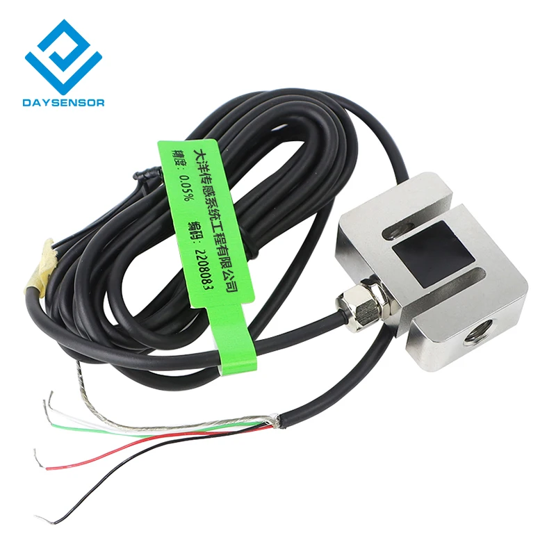 DYLY-107 DAYSENSOR 0-200kg célula de carga micro S-tipo sensor de pressão de tensão Medição de força e pesagem de peso de automação - Image 3