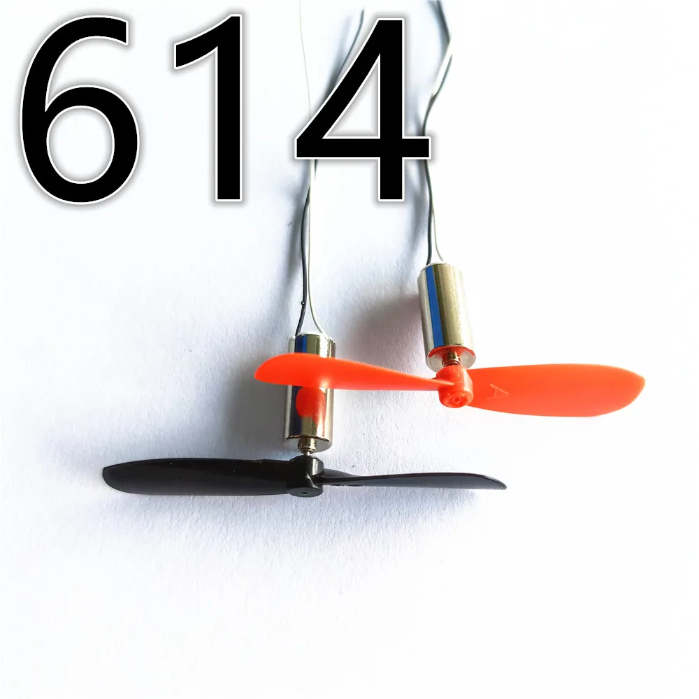 2 pçs/lote 3.7V 614 716 720 8520 Micro DIY Helicóptero Coreless DC Motores Hélices UAV RC Drone Grande Torque Motores de Alta Velocidade - Image 2
