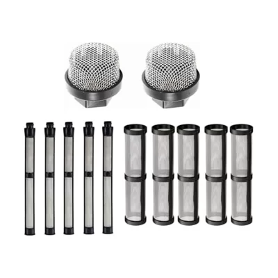 Airless Spray filtro tela definida, pulverizadores para Graco 390, 395, 490, 495, 595, 3400, 246385, 246384, 287032