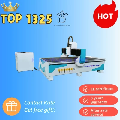Router CNC HonorFuture CNC 1325 Roteador CNC para trabalhar madeira 4x8 pés 3D Máquina de escultura em madeira CNC para madeira da China
