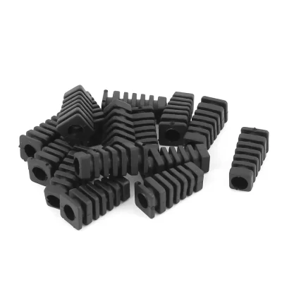 10-25Pcs Rubber Strain Relief Cord Boot Protector Guard Wire Cable Sleeve Hose for Cellphone Charger Power Tool Aviation Plug