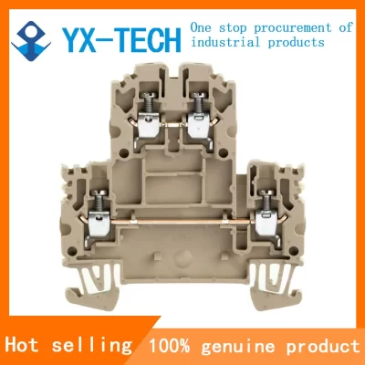 In stock Original WDK 2.5N 1041600000 Weidmuller Multi-tier modular terminal Screw connection dark beige 2.5 mm²