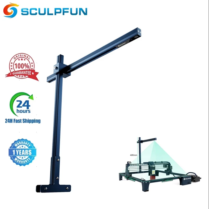 Câmera SCULPFUN CAM500 para gravação a laser 5MP Pixel 120 ° Lente grande angular com gravador Ultra S6/S6 pro/S9/S10/S30/S30